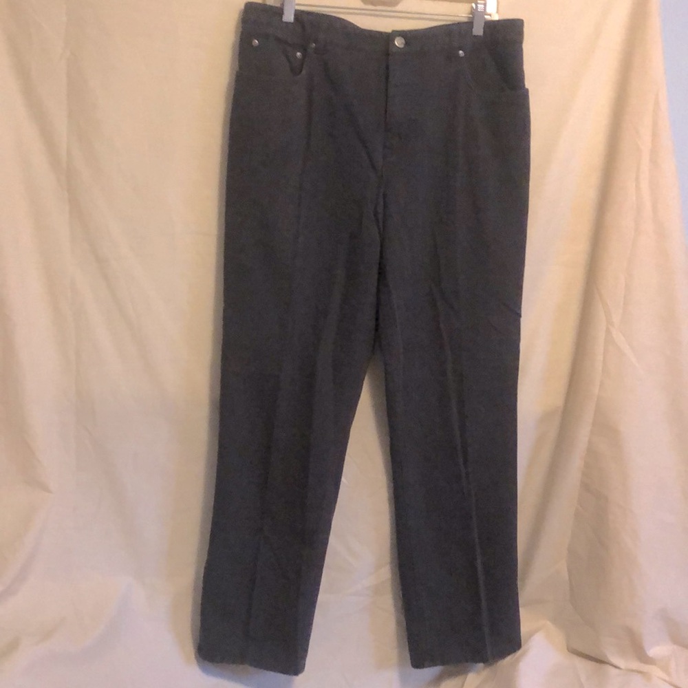 Jones New York Sport jean flare jeans gray sz 14